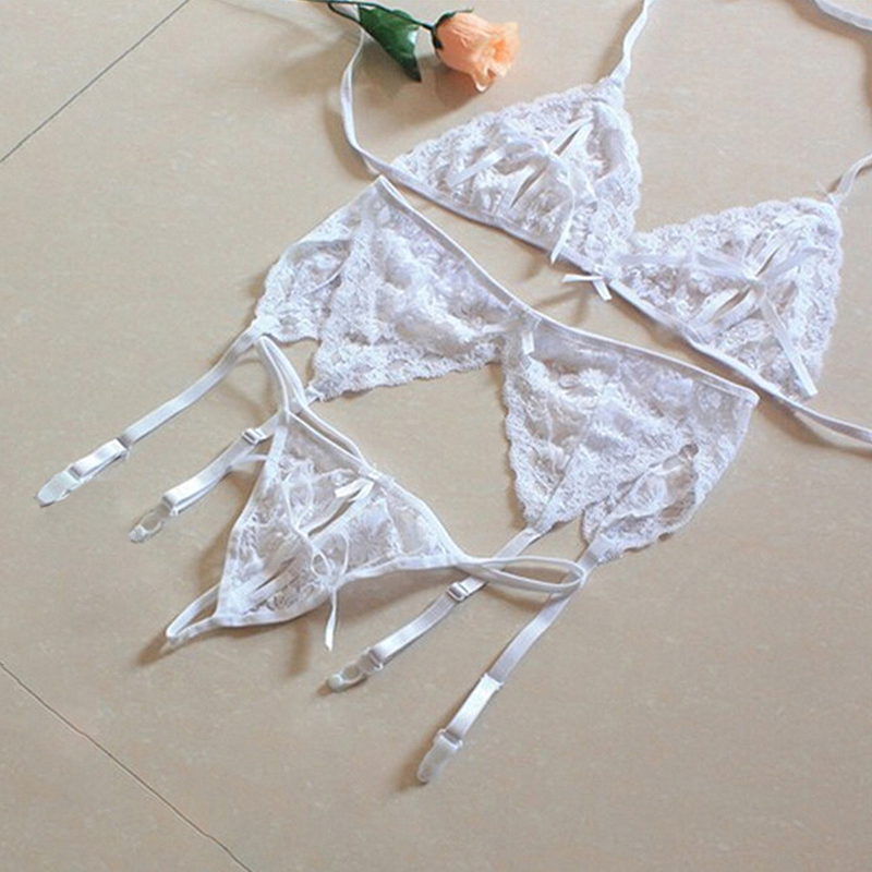 1 Set Women's Lace Lingerie, S - đánh giá và giá Garter Belt Set