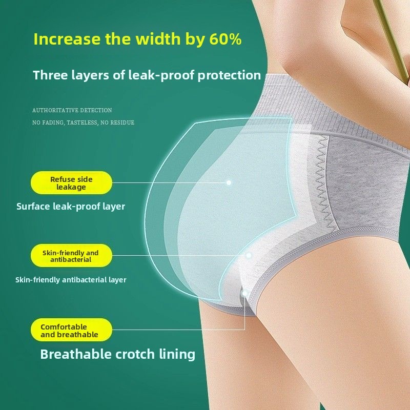 2pcsWomen High Waist Period Un - đánh giá và giá Period Panty Absorbent